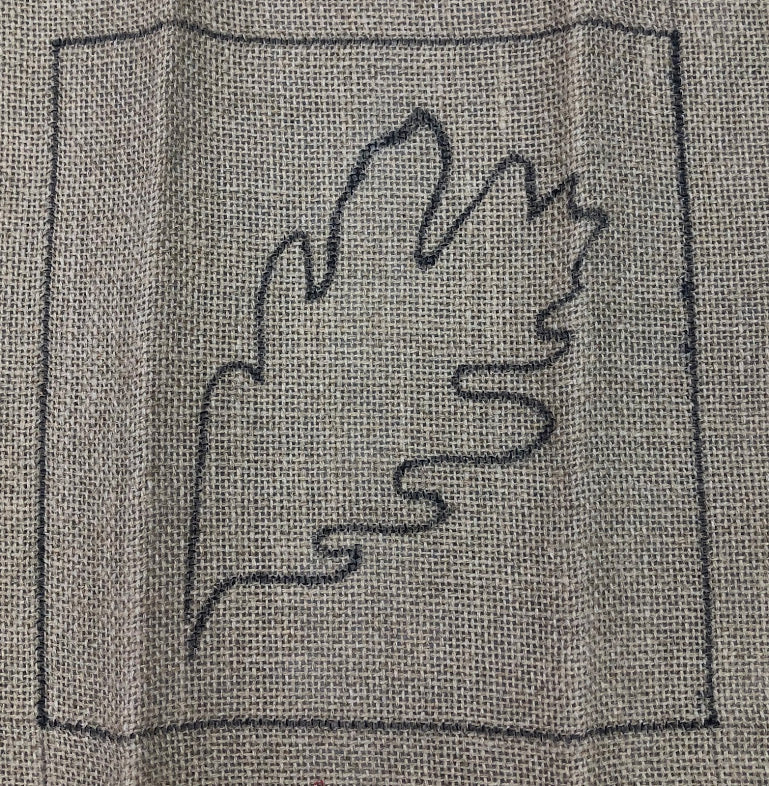 Oak Leaf, Rug Hooking Pattern